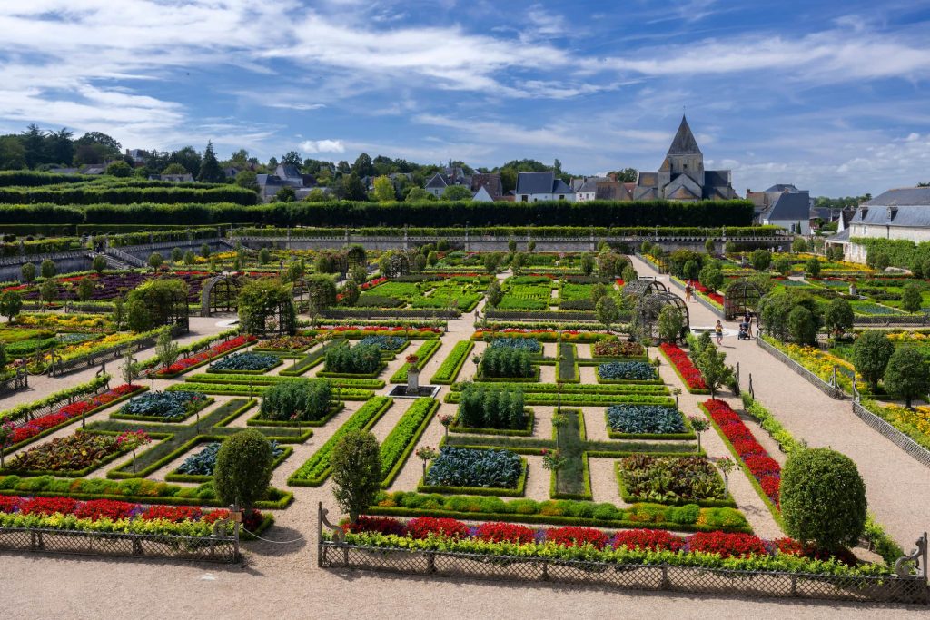 camping-france-indre-et-loire-jardins-château-de-villandry